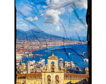 Napoli Fleece Blanket - Portrait