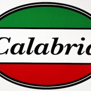Calabria Italy Decal Sticker