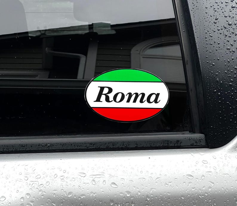 Sticker Roma Ac Roma Italy Decal Sticker - Etsy