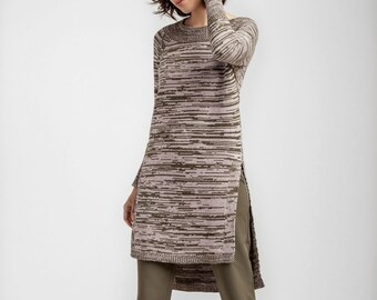 khaki tunic dress