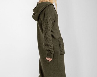 long jacket sweater