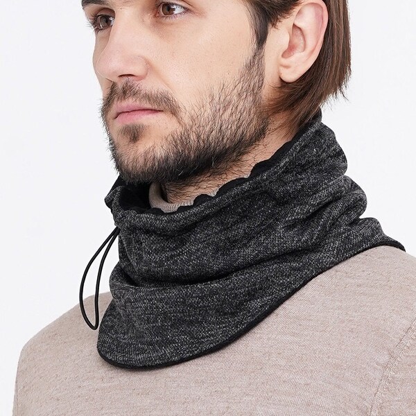 Fleece neckwarmer Winter snood Warm fleece snood Neck warmer