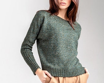 emerald green jumper dress