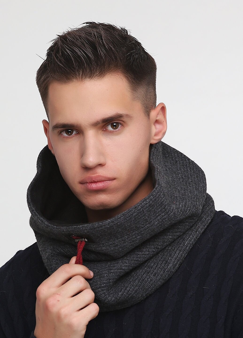 Beechfield Varsity Scarf Kelly Green/White ONE