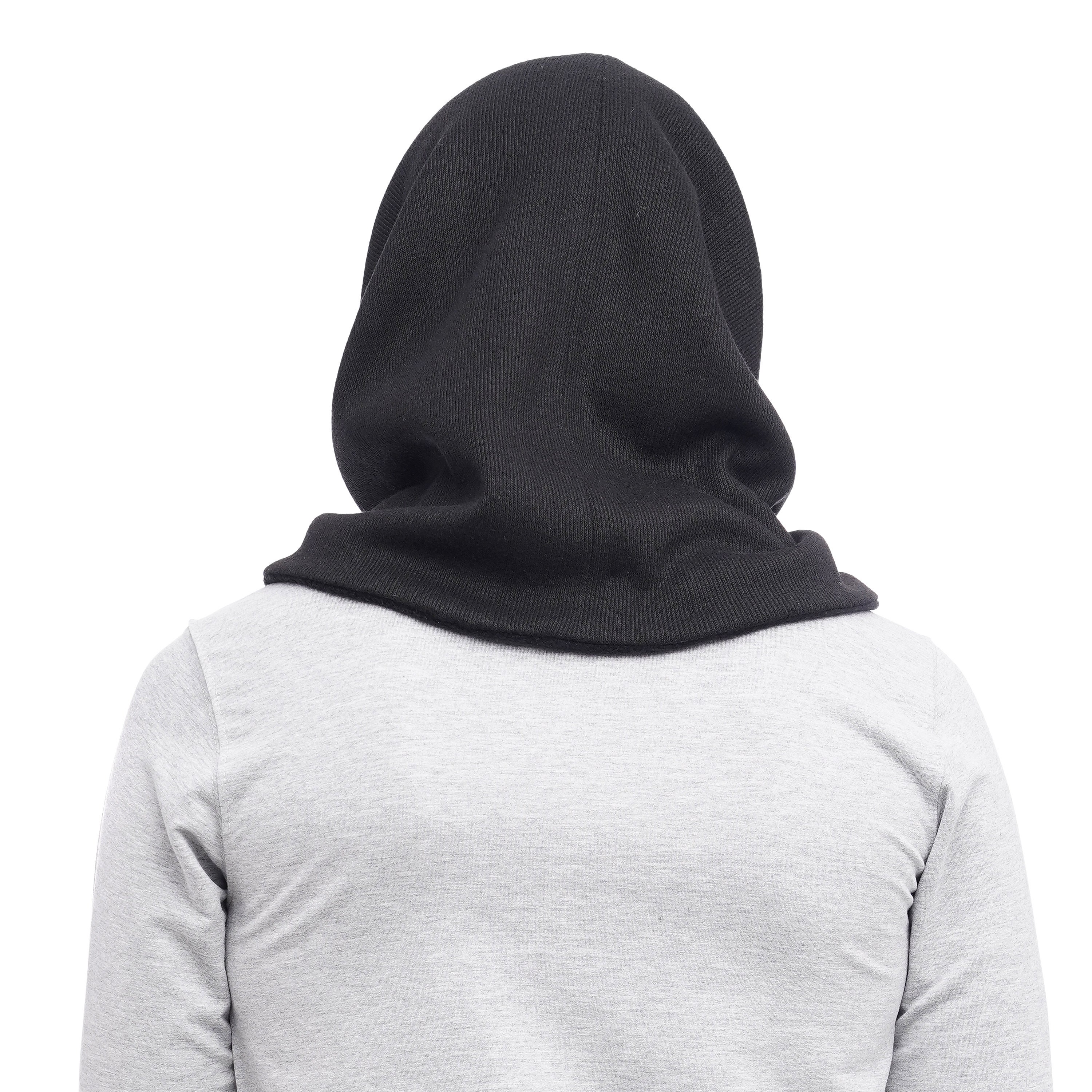 Ensemble Bonnet Écharpe Homme Hiver Chaud Cache-Cou En