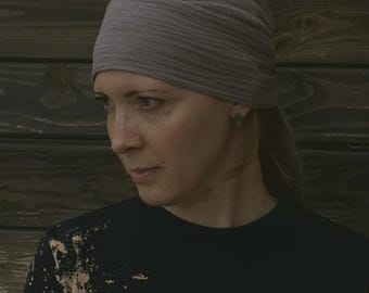 Organic Cotton Muslin Bandana, Ultra Soft Double Gauze Head Scarf