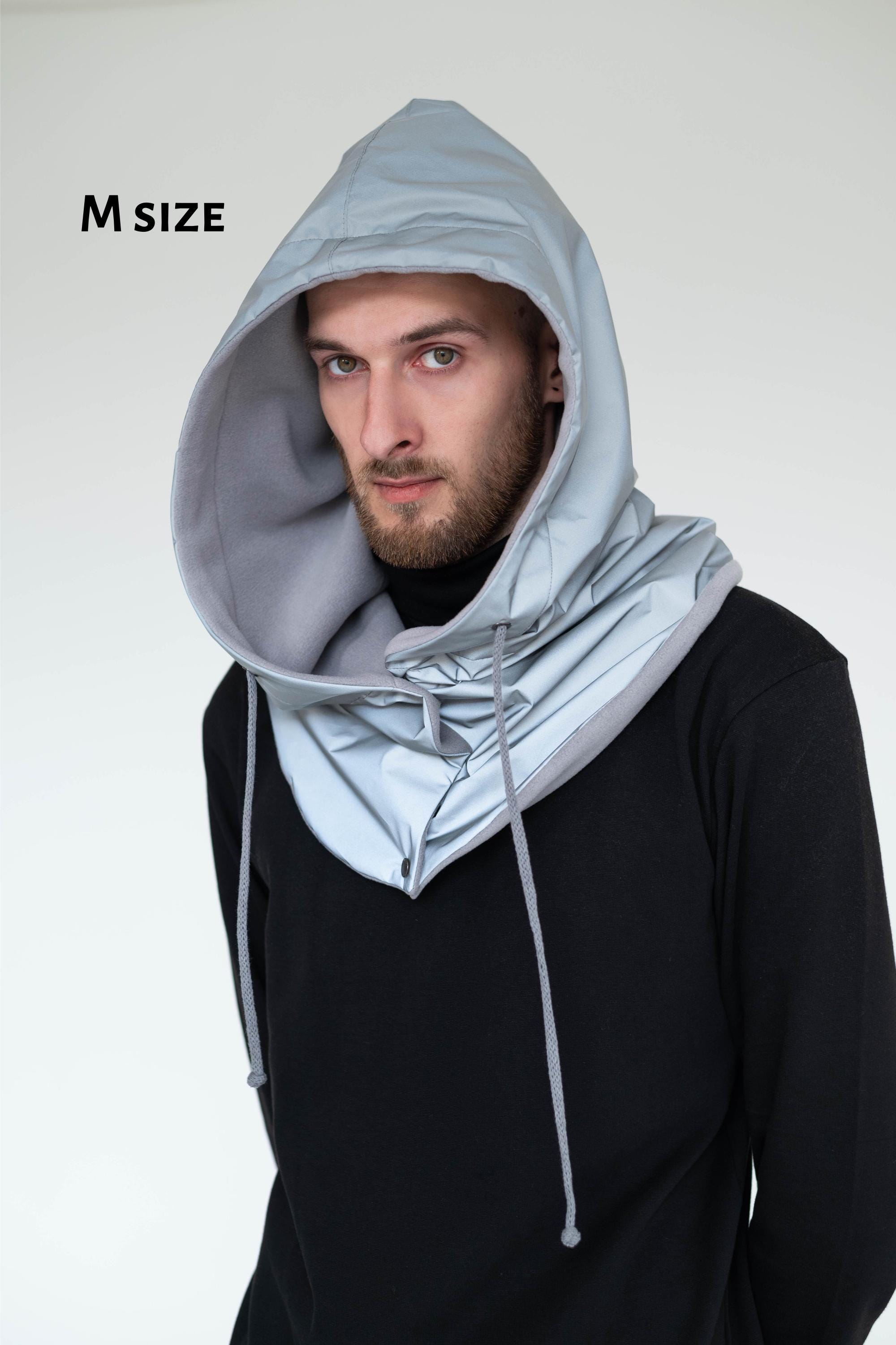 Waterproof Reflective Detached Hooded Scarf Rainproof Warm Cowl Hood - Etsy