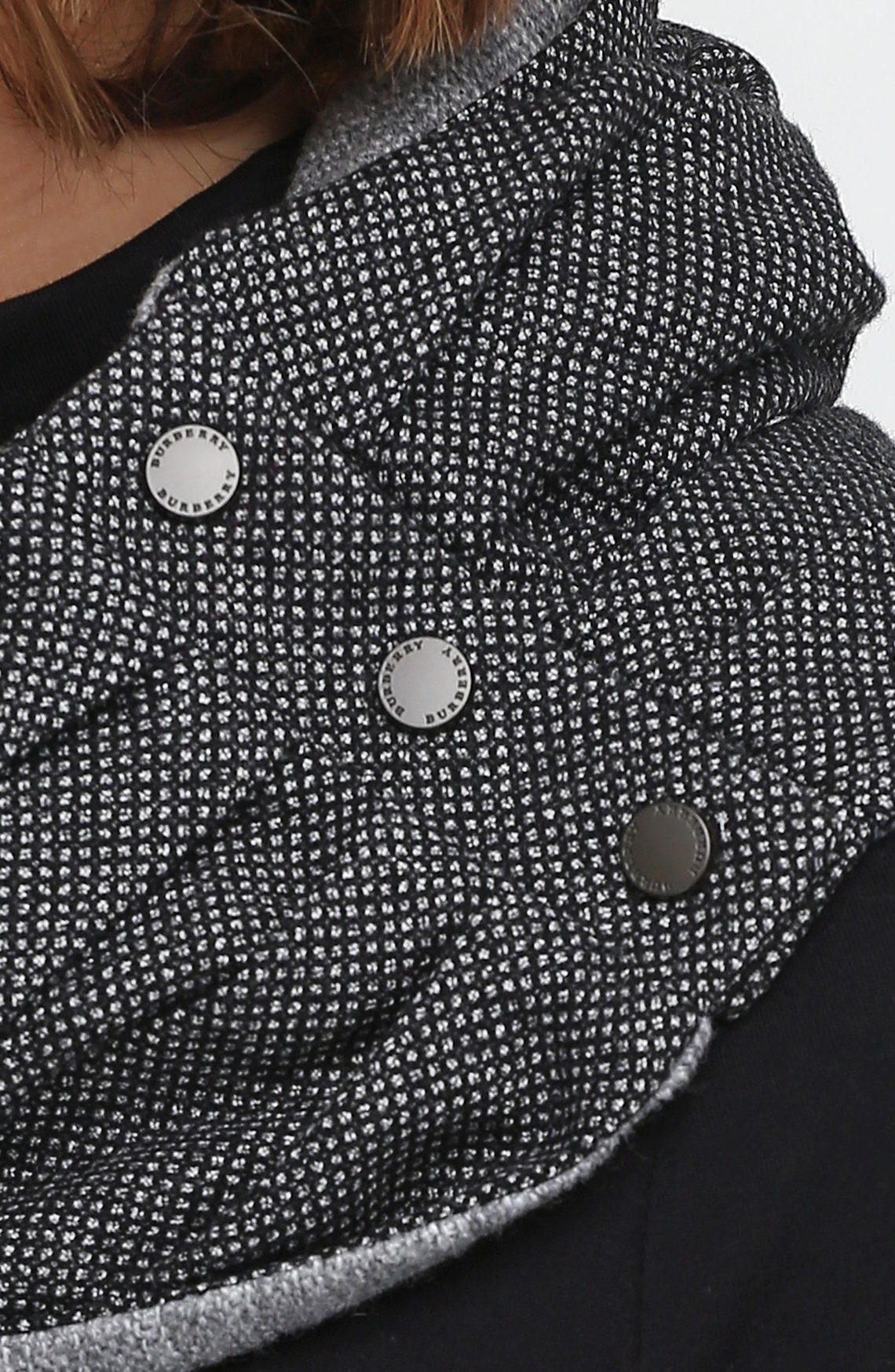 Gray Mens Scarf Wool Loop Scarf Mens Revarsible Sacrf With Etsy