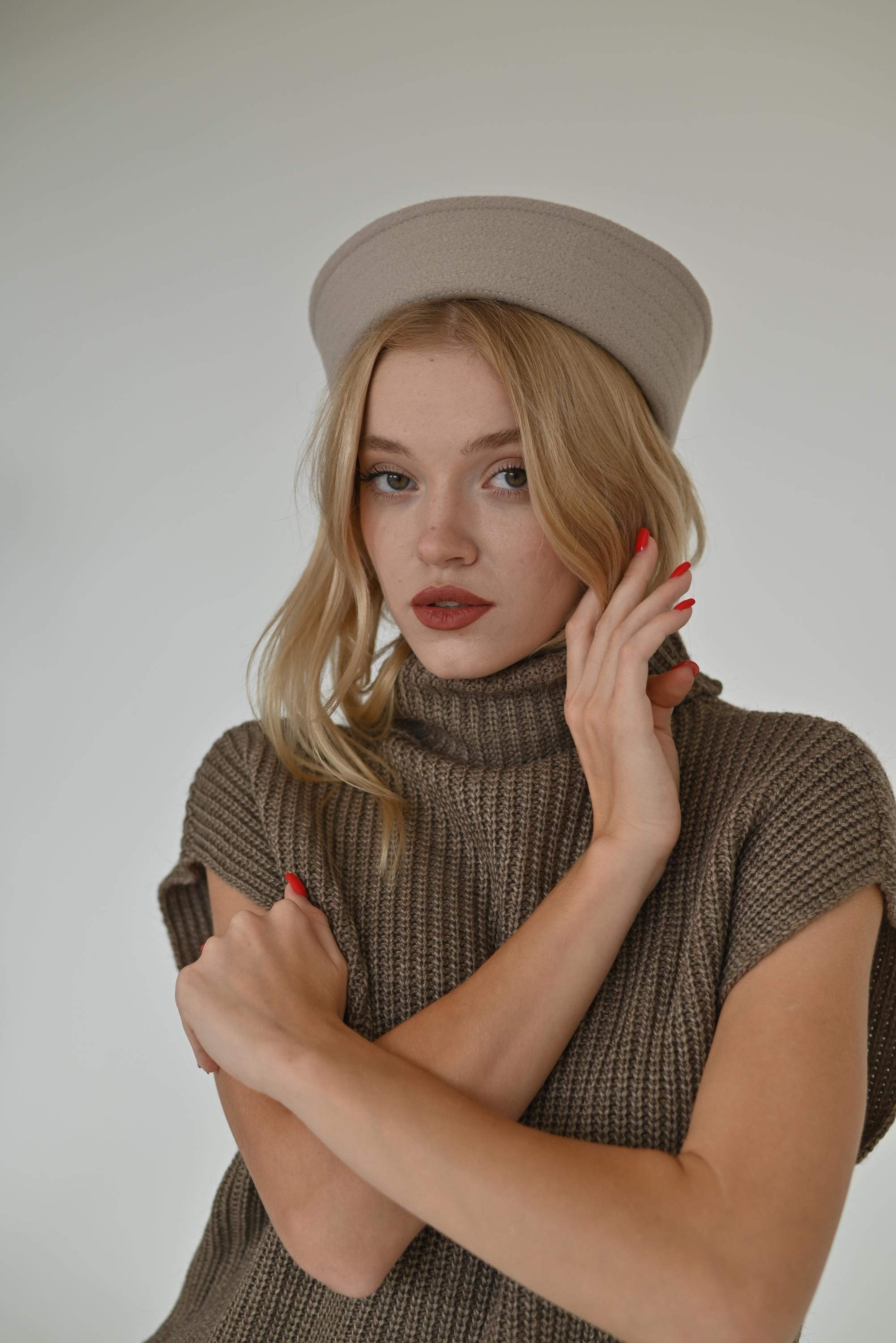 ハット RUSLAN BAGINSKIY FW25 'Ivy' hat (IVC033 BLACK) Ruslan Baginskiy • Ruslan Baginskiy Hats & Accessories