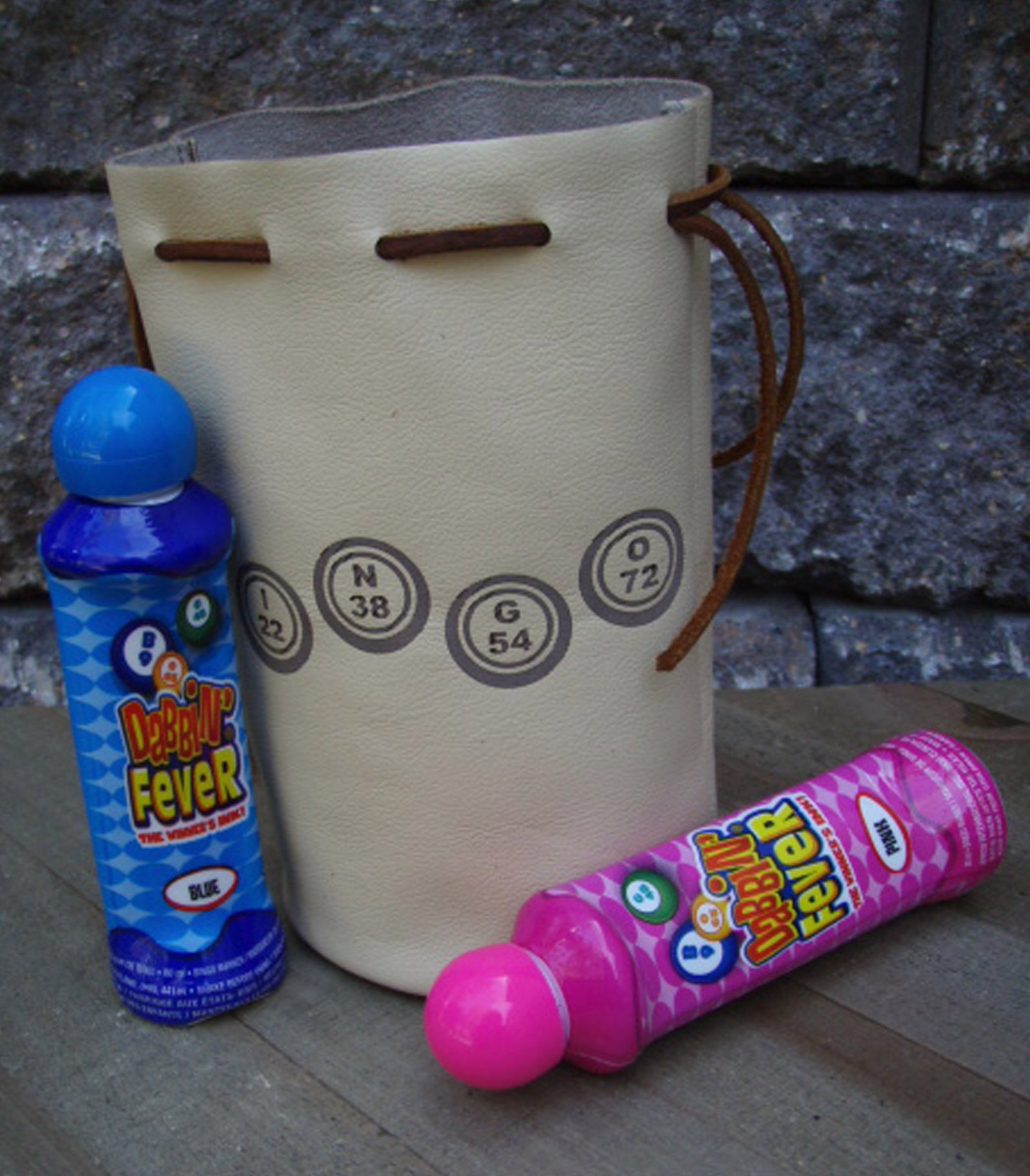 Bingo Bag with 2 Daubers Custom Personalized Laser Engraved Etsy