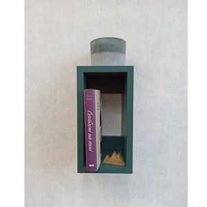 Floating Booking Shelf | Book Lover Gift | Home Decor | Decorative Shelving Storage