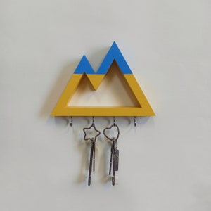 Wall keys and keychains holder