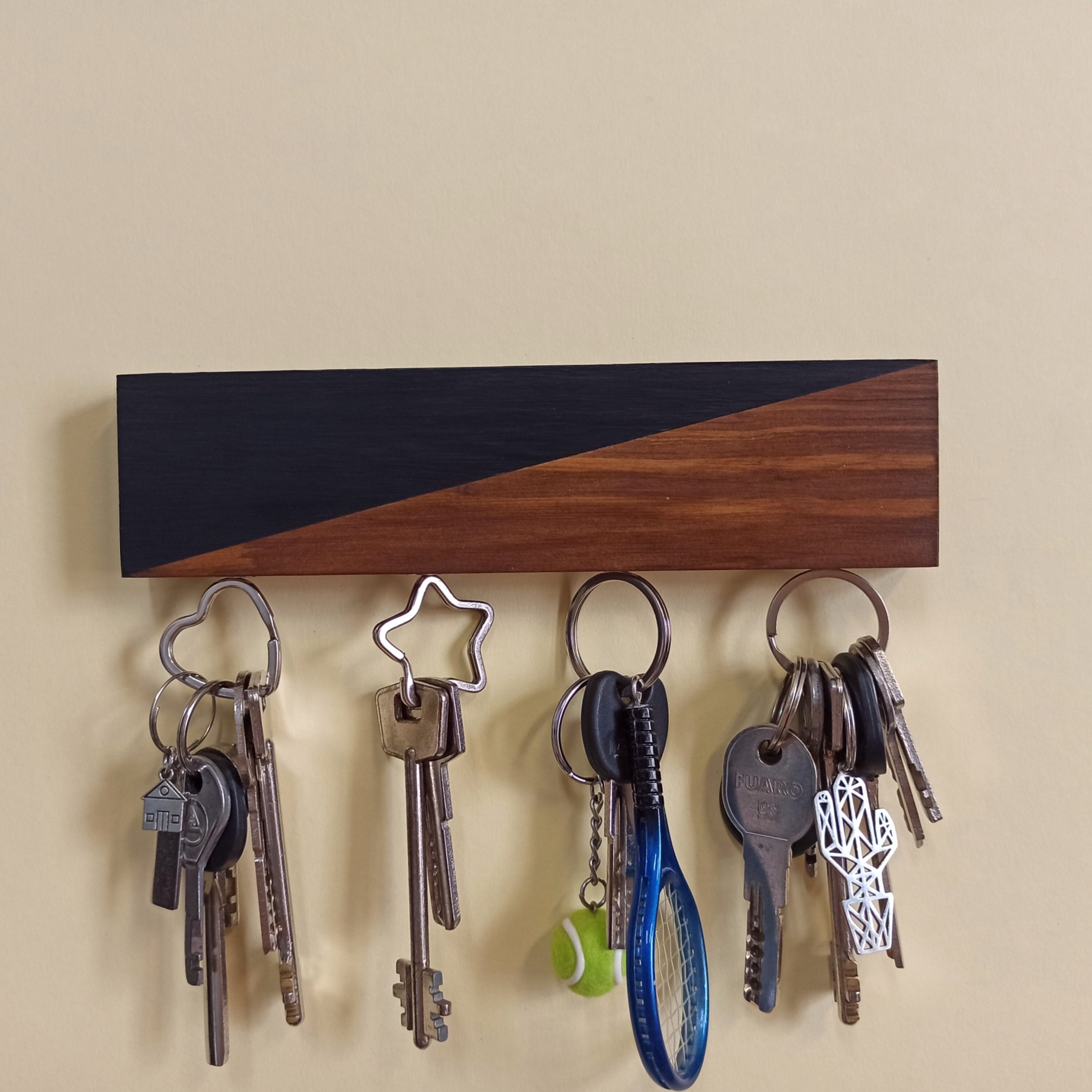 Porta llaves para pared / MADERA EXÓTICA / Organizador de llaves / Porta  llaves de hormigón / Porta llaves minimalista / Soporte de pared magnético  / Inauguración de la casa -  México