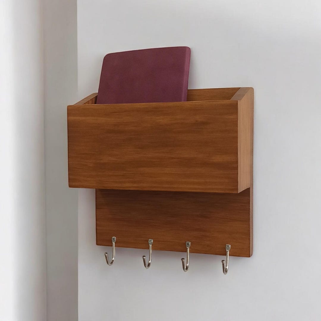 Key Container Entryway Handmade Entryway Storage for Keys and Mail - Etsy