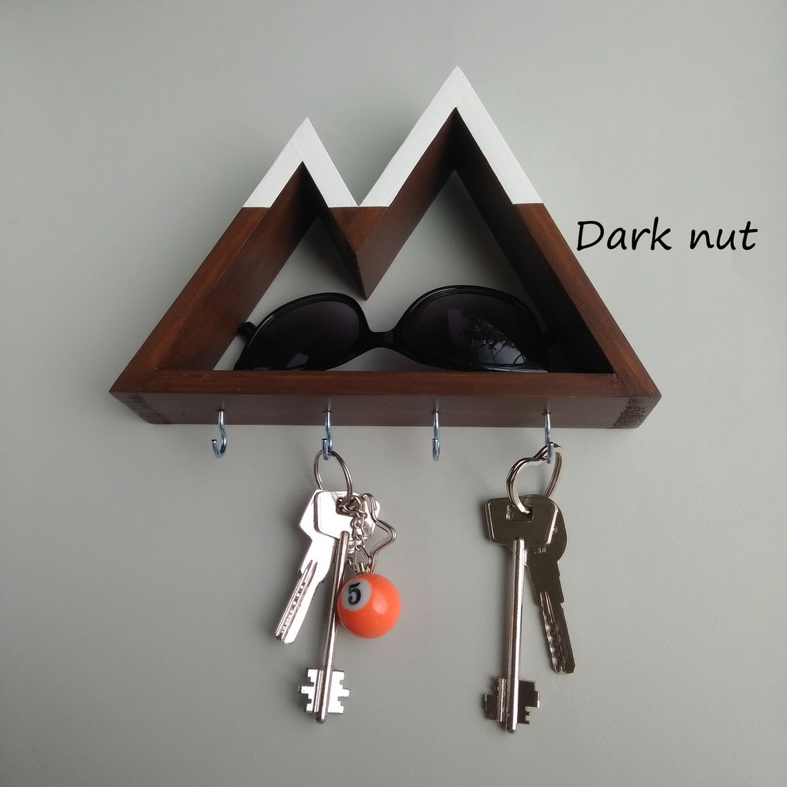 Key rack mountains Key hooks Etsy