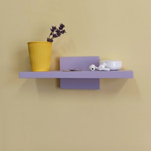 Handmade Wooden Wall Shelf - Simple Home Decor Accent