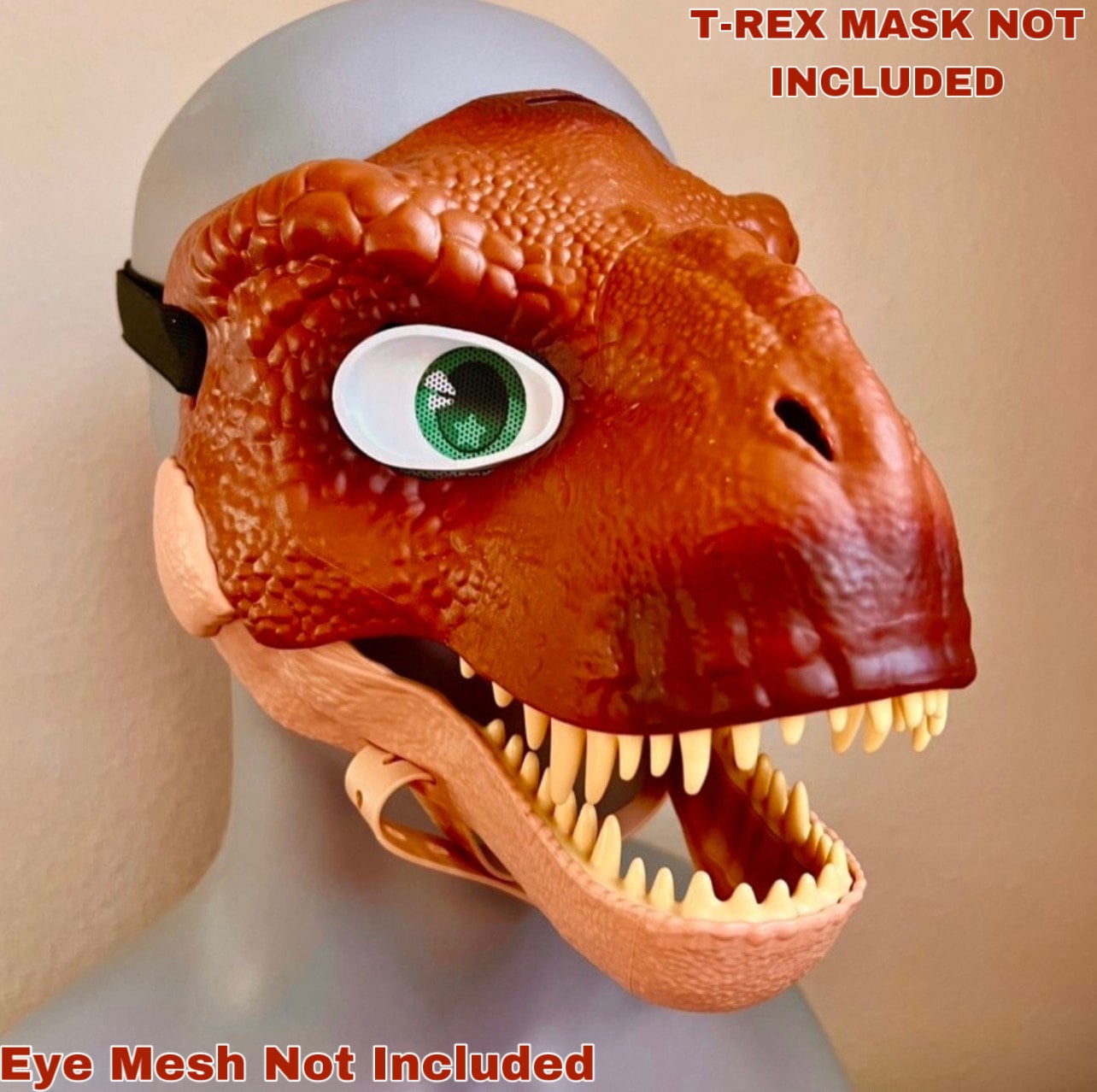 T-rex Mask Follow-me Eye Blanks - Etsy