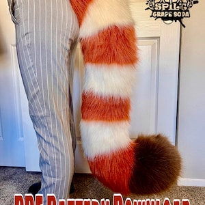 Red Panda Tail Pattern [PDF DOWNLOAD]