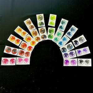 Custom Color Heart Fursuit Eye Mesh