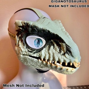 Giganotosaurus Mask Follow-Me Eye Blanks