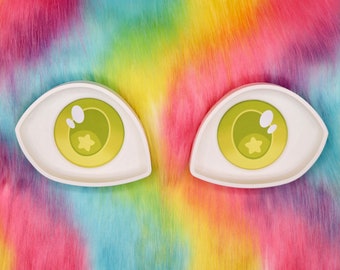 Eckige Fursuit Follow-Me Augenrohlinge