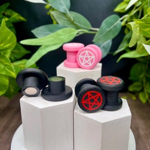 Medidores de traje de piel con pentagrama magnético de color personalizado