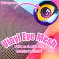 DIY Waterproof Vinyl Costume Eye Mesh