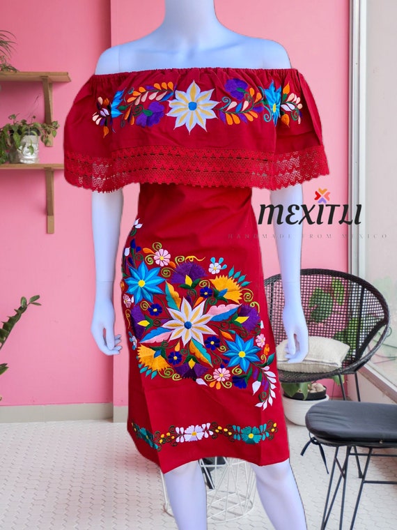 Mexican campesina dress cheap