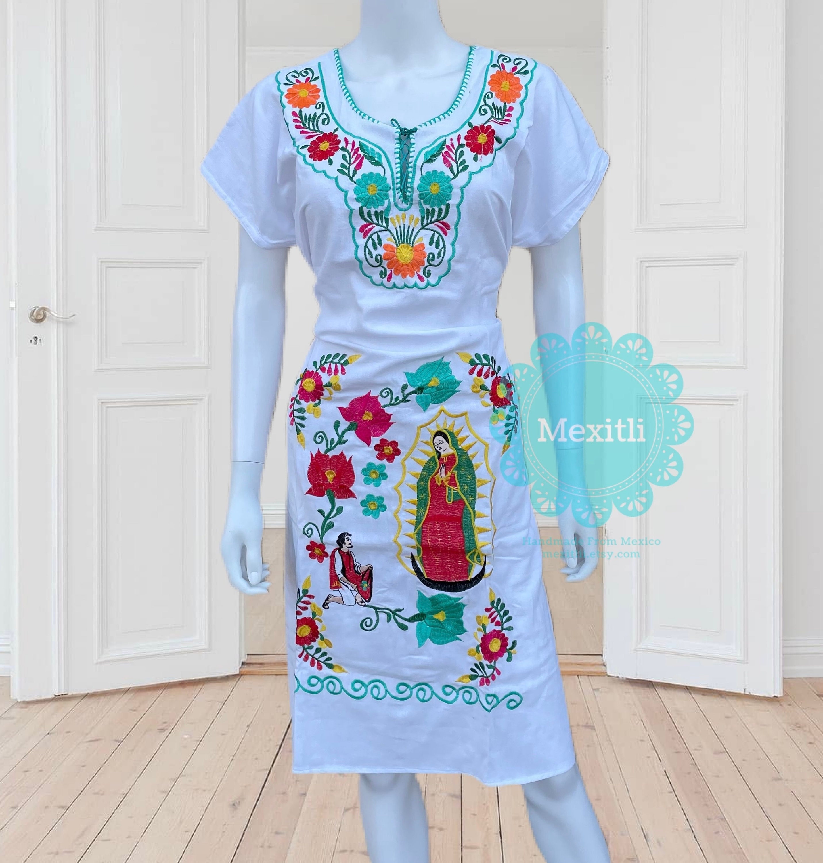 Virgen De Guadalupe Dress - Etsy Virgen De Guadalupe Dress - Etsy