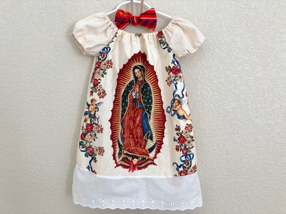 Vestido Campesino Mexicano Nuestra Señora de Guadalupe para - Etsy España Vestido Campesino Mexicano Nuestra Señora de Guadalupe para - Etsy España