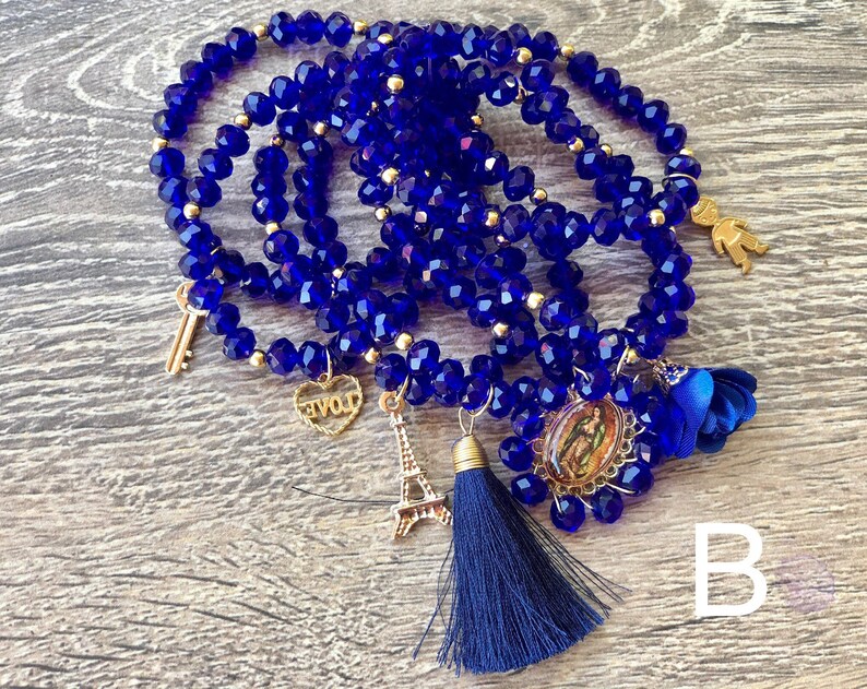 Handmade Mexican Semanario Religious Charms Bracelet Set of Etsy