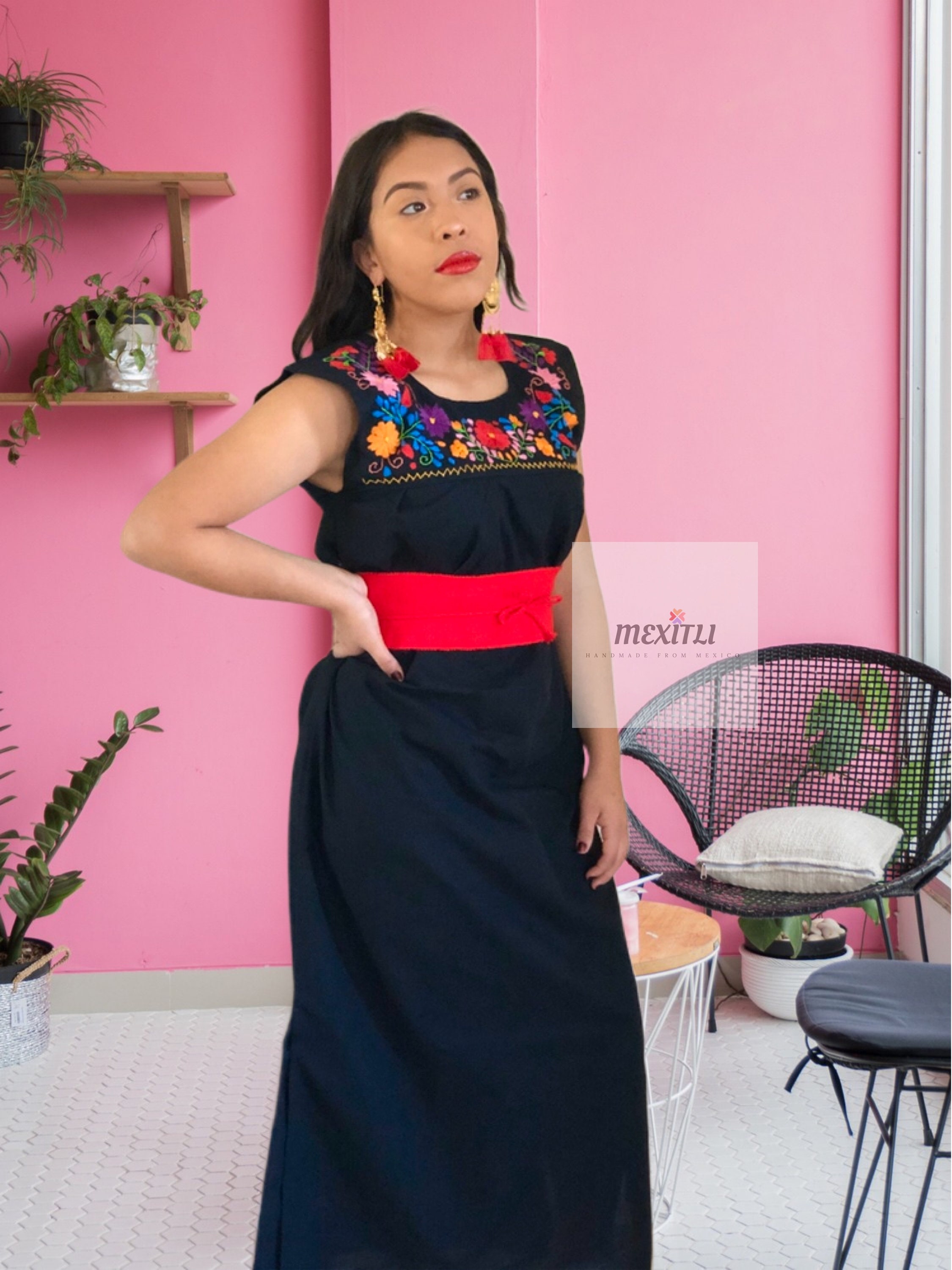 Vestido Mexicano - Etsy Vestido Mexicano - Etsy
