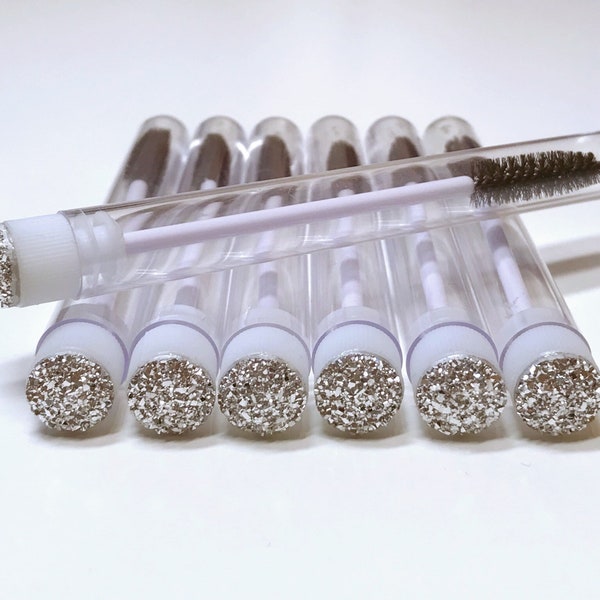 10x Lash Wands - Silver Stars