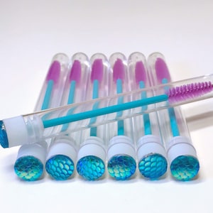 10x bacchette di ciglia - Turchese Ariel