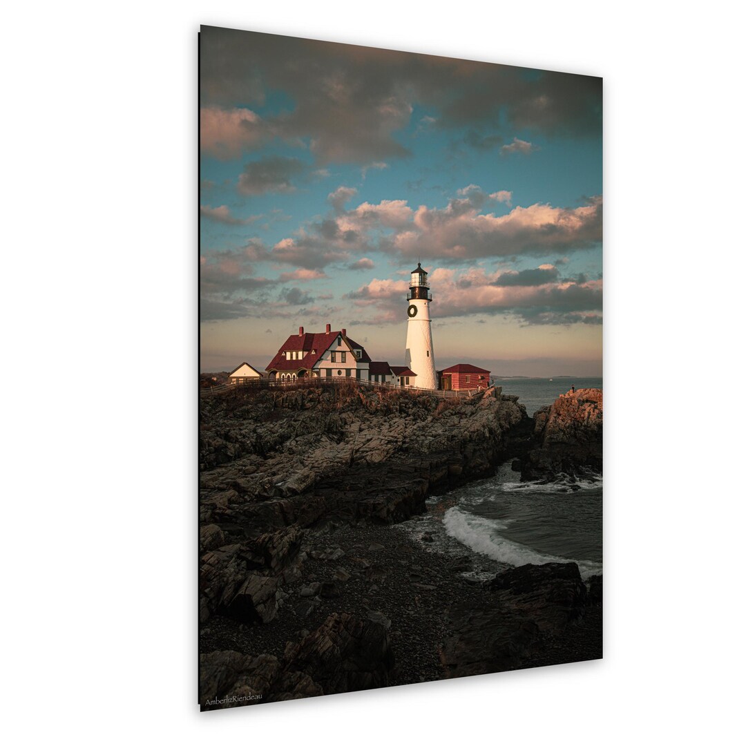 Portland Head Light Photography Print: Maine Coastal Wall Art - Etsy