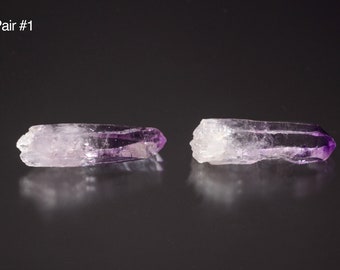 Amethyst Tip Pairs, 2 options, Jewelry, Wire Wrap, Points