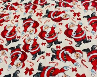 Large Santa Christmas Gift Bag | Reusable Fabric Eco Friendly Wrap