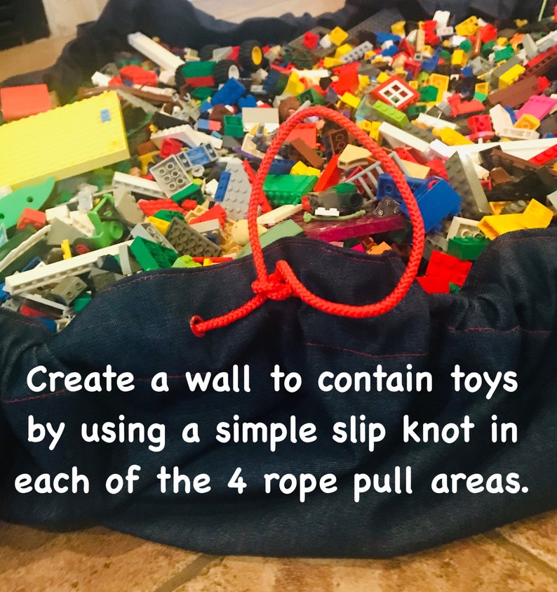 Large 44 Playmat Toy Carry Storage Bag Playngo Ideal for Etsy