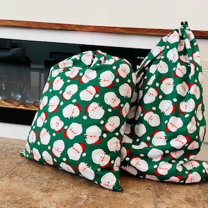 XL Gift Sack Bag.Giant, reusable, strong drawstring fabric gift bag, Christmas bag, Birthday, Large Gift Sacks, Sack *ready to ship*