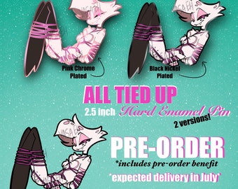 All Tied Up Spider Pin PRE ORDER