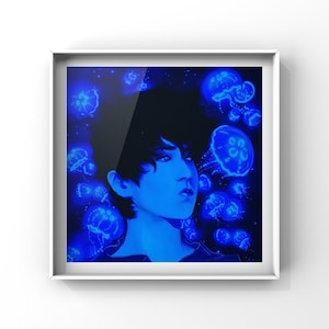 Jellyfish Han~ glossy print