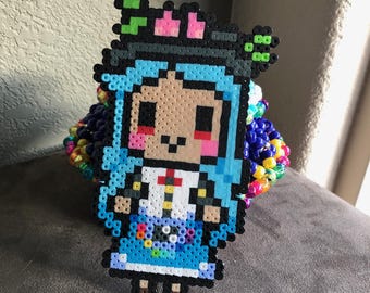 Extra Large Touhou Tenshi Hinanawi Inspired Rotating Cuff - Perfect for Touhou Fans, Gifts, PLUR, Raves, Festivals, Conventions, Reitaisai