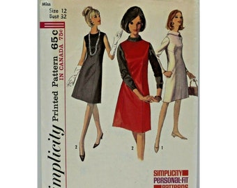 1960s Jumper Drop Waist Tweed-Green Jumper J.Taylor Jumper Twiggy Go-Go Jumper St Patrick/'s Day Green Mod Style Dress 60/'s Vibe Dress Sz 6