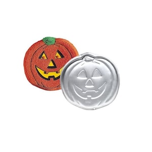 Wilton Cake Pan Halloween Pumpkin Jack O Lantern