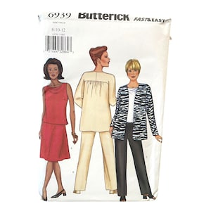 Butterick 6939 Schnittmuster Miss Petite Jacke Top Rock Hose Gr 8-12 Fast & Easy