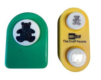 McGill Bears Craft Punch Scrapbooking Cardmaking Tool Die Cut