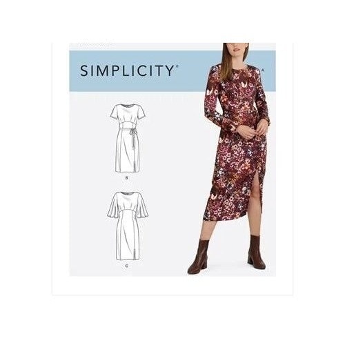 Simplicity Patterns R11174 Simplicity Sewing Pattern 10744 9173 Misses Dress Size 16-24 - Etsy