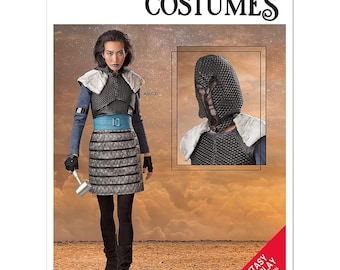 Simplicity Sewing Pattern 9250 11006 Costume fantasy da guerriero spaziale, taglia 14-22