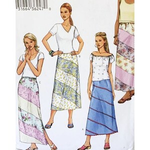 Butterick Sewing Pattern 3775 Misses Skirt Size XS-M