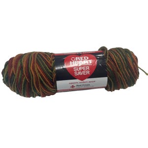 Red Heart Super Saver Yarn Fall Colors Worsted 4 Ply Acrylic Knitting Crochet